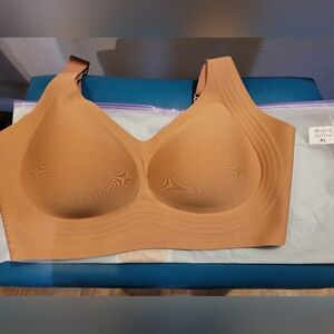 Wireless Comfort Bra in Coffee - Smooth Everyday Support